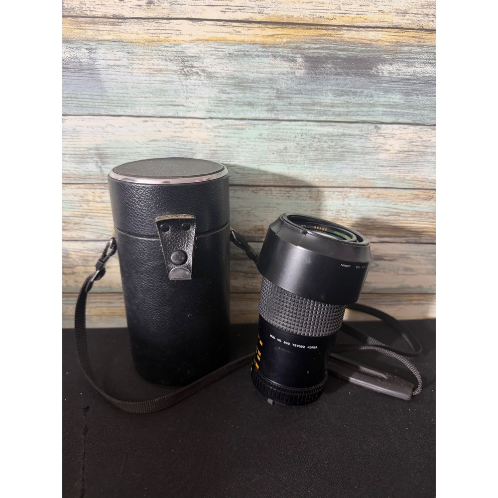 Sears 80-200mm f4.0 PK Mount Lens Good Vintage Multi Coated Macro 202.737020